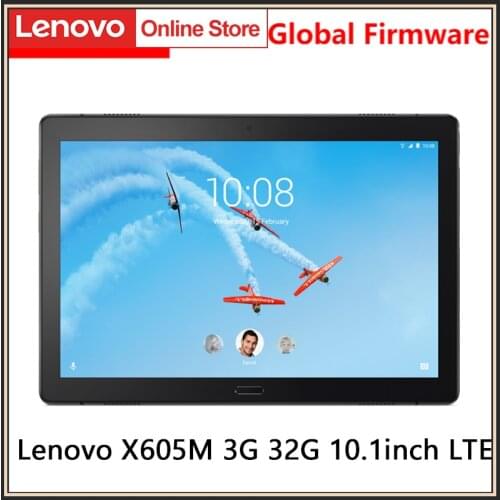 Global Firmware Original Lenovo Tablet M10 TB X605M Tablet 10.1 inch Android Smart Tablet 3G RAM 32G ROM LTE Version SIM Tablet