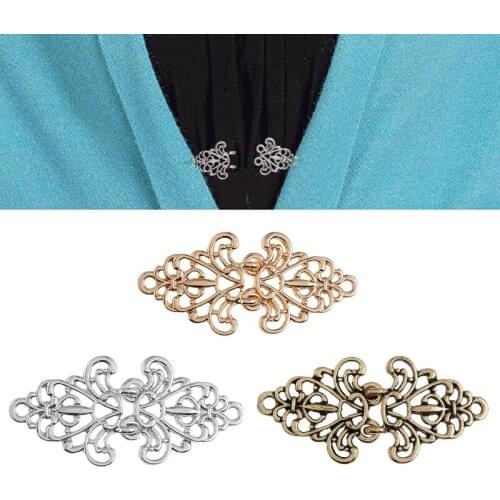 Women Retro Vintage Duck Clip Pin Cardigan Sweater Shawl Blouse Collar Sweater Scarf Clasp Brooch Pin Jewelry Accessories