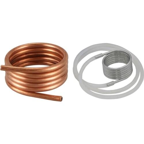 1 Pcs Water Cooling Pipes Tube Water Cooled Pure Copper Ring & 1 Pcs 540 Motor Spray Thruster Water Motor Pipe