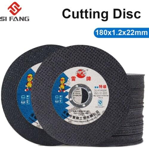 180mm Metal Cutting Disc 7 Inch Cut Off Wheels Stainless Steel Resin Grinding Wheel Cutting Disc Angle Grinder Wheel 1-25Pcs