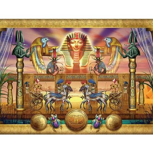 5D DIY Full Square/Round Drill Diamond Painting "Egyptian Pharaoh" 3D Diamond Embroidery sale mosaic Cross Stitch Handicraft