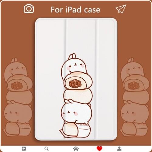 Cartoon Ball for ipad 10 2 Case 7th Generation Cute Mini 2 Pro 12 9 Funda Air 2 Hard Back Cover Mini 5 For ipad Pro 2020 Cases