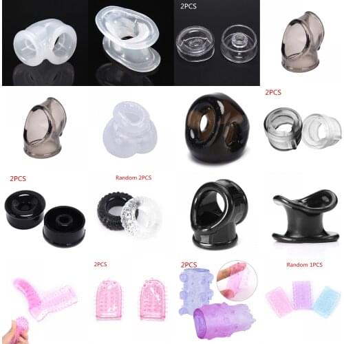 Elastic Penis Ring Sex Toys for Men Male Masturbator Cock Ring Delay Ejaculation Dildo Extender Adult Product sex products