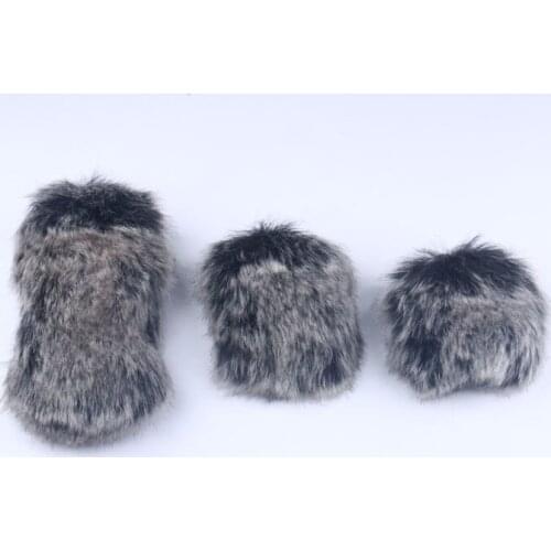 Rabbit hair style Condenser Microphone Outdoor Recorder Wind Cover For SGC-598 SG108 SG-109 SGC598 SG107 SG109 NA-Q7 SG-108