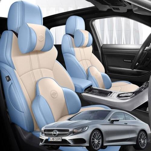 NAPPA Leather Car seat covers For Mercedes Benz C Class W204 W205 W206 2010 2011 2012 2013 2005 2014 2015 2016 2017 accessories