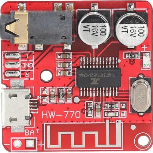 MP3 Bluetooth Decoder 5V Audio Amplifier Board Modified Bluetooth 4.1 Circuit Stereo Receiver Module Board Lossless Car Speaker