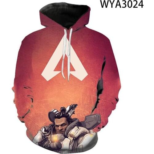 New Fashion Hoodie Apex Legends 2021 3D Print Hoodie Men/women Fall Harajuku Trendy Sweatshirt Apex Legends Anime 3D Hoodie Tops