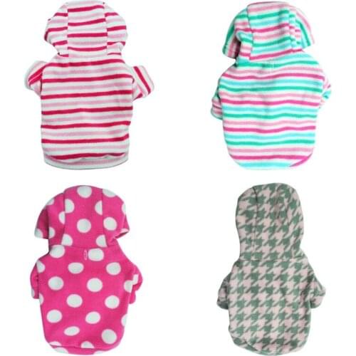 Pet Dog Clothes for Small Medium Dogs Warm Fleece Pet Puppy Dog Sweatshirt Hoodies Chihuahua French Bulldog Apparel Pet Outfits
