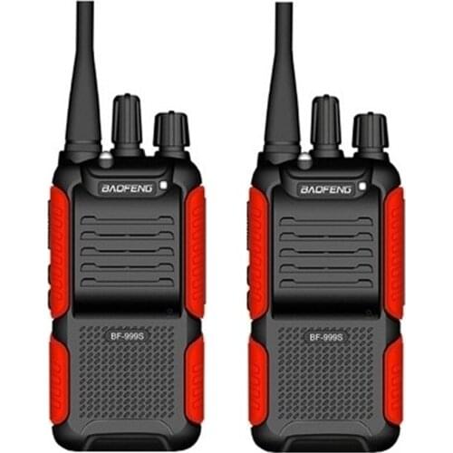 2PCS New Original Baofeng 999S Walkie Talkie 5W 1800mAh UHF16 CH Long Distance Portable Two Way Radio BF-999S Plus 999S CB Radio