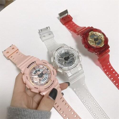 Luxury Women Digital Watch Fashion Waterproof Sport Watch Luminous Multifunction LED Electronic Wristwatch Clock Ladies Watches