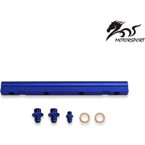 Feed Injector High Flow Fuel Rail Kit For VW Audi 20V 1.8T Aluminium Billet Fuel Rail Kits Fuel Supply
