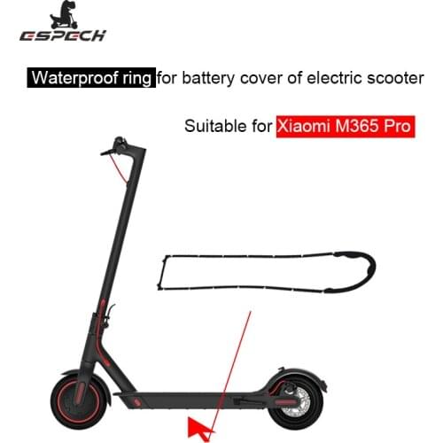 ESPECH 1PCS Waterproof ring for electric scooter battery cover suitable for XIAOMI M365 Pro With adhesive