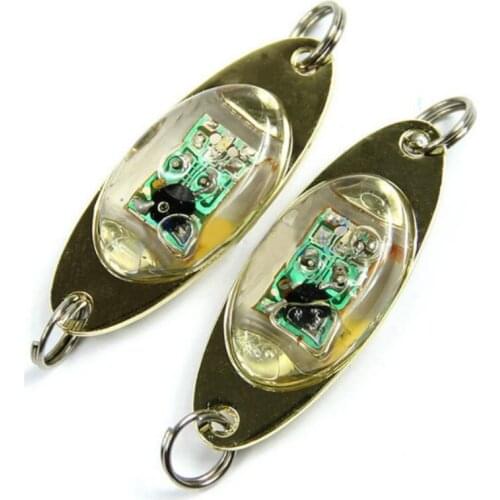 1pc Fishing Biats Lure 6 cm/2.4 in Flash Lamp LED Baits Eye Shape Fishing Lure Light Fishing Lure Hook Metal Lure Fishing Tackle