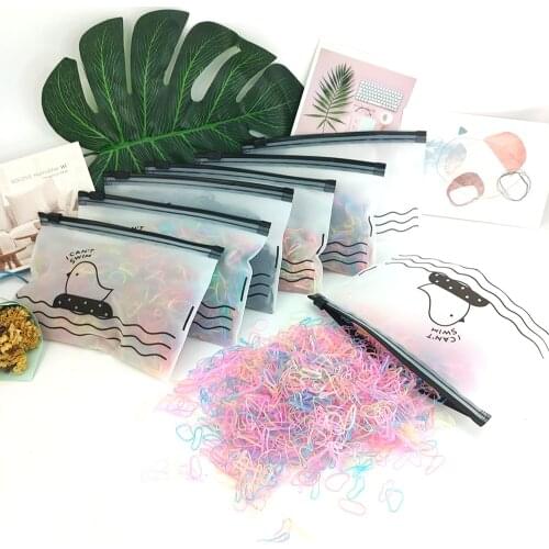 1000Pcs/Pack Colorful Small Disposable Hair Bands Scrunchie Girls Elastic Rubber Band Ponytail Holder Fashion Hair Accessories