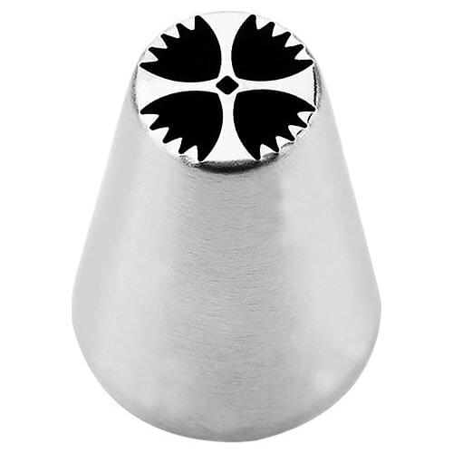 30pcs/lot)Free Shipping Stainless Steel Cake Decorating Specialty Russian Flower Nozzle #NO25