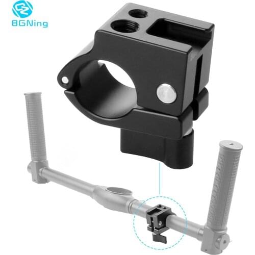 22mm 25mm Rod Clamp Monitor Mount Bracket Holder Cold Shoe Adapter for DJI Ronin M Zhiyun Crane2 Plus Crane V2 Gimbal Stabilizer