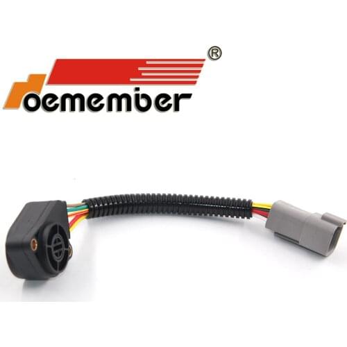 39852264 Truck Accelerator Speed Pedal Sensor with Six Lines for Volvo 20893518B
