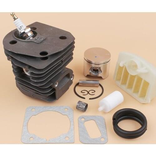 44mm Cylinder Piston Bearing Air Filter Gasket Kit For HUSQVARNA 353 350 346 346XP 351 JONSERED 2150 2152 2153 2149 Chainsaws