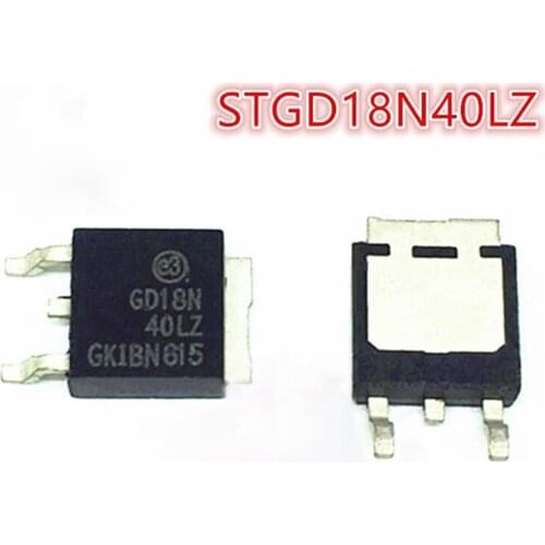 5pcs STGD18N40LZT4 GD18N40LZ TO252 STGD18N40LZ TO-252 GD18N 40LZ