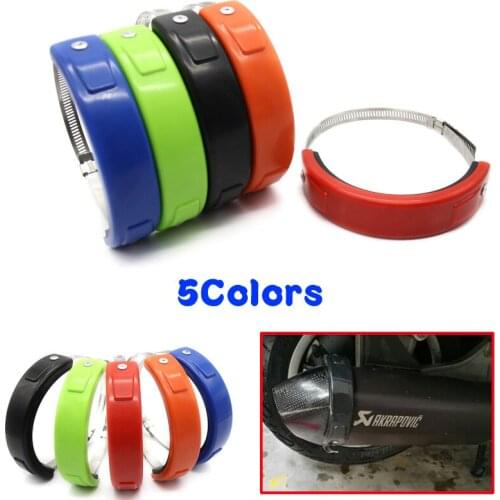 Motorcycle accessories Silencer/Exhaust Oval Exhaust Orange Protector (Can Cover) For YAMAHA YZF-R1 YZF-R6 YZF-R25 YZF-R3 MT-25