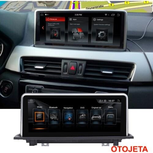 8 Core 64GB big memory Android 9.0 Car Multimedia Player 10.25" Antiglare screen For BMW X1 F48 2016 Bluetooth GPS Navigation