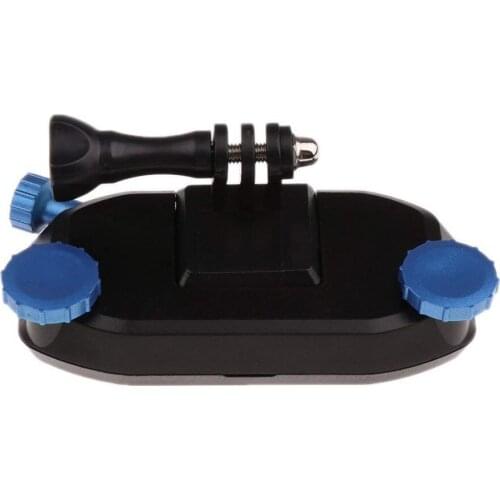 Quick Release Backpack Waist Belt Button Mount Buckle Clip Adapter for GoPro Hero 5 4 Action Camera Blue