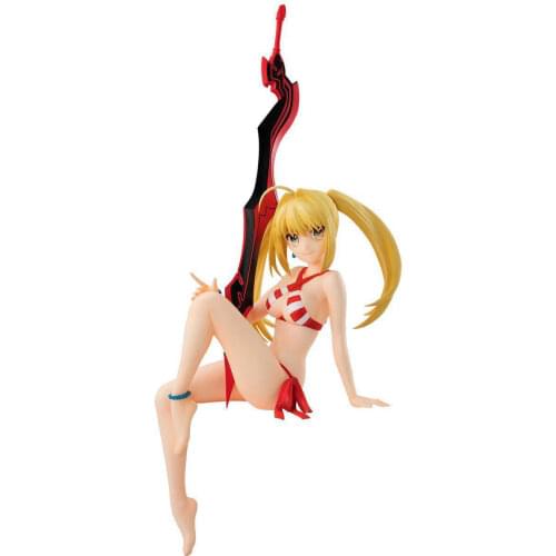 Fate/Grand Order Nero Claudius Instant Noodle Press PVC Japanese Anime Action Figure Model Collectible Toy Doll