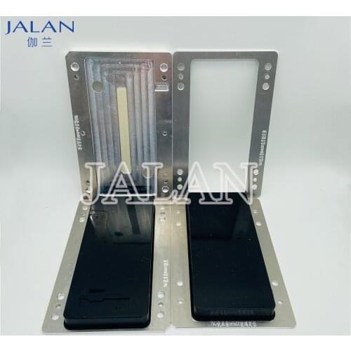 YMJ Note 20 OCA Glass LCD Lamination Mold With Unbent Flex Rubber SM- Note20 Display Screen Laminating Mould Set Glass Change