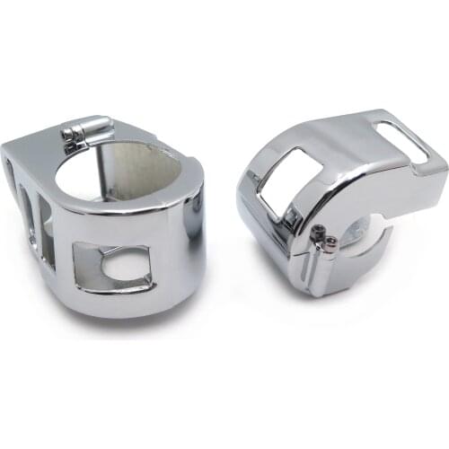 For Motorcycle 2003-2009 Yamaha XVS V-Star 1100 Classic XVS1100 2006-2010 XVS V-Star 650 CHROME Switch Housing Cover