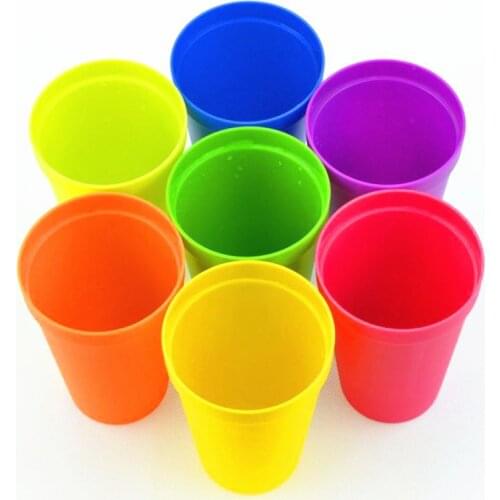 1Set Counting Bears With Stacking Cups - Montessori Rainbow Matching Game, Educational Color Sorting Toys For Toddlers Baby,Toy