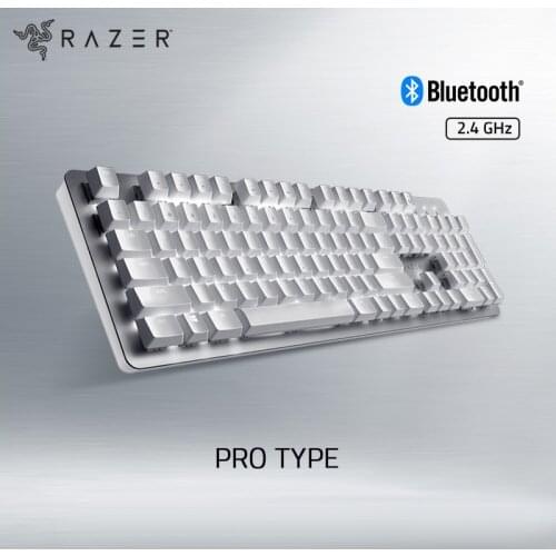 Razer Pro Type Mechanical Keyboard Bluetooth+2.4GHz Dual-mode Wireless Keyboard with Razer Orange Mechanical Switches Keyboard