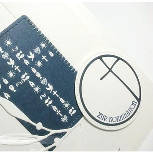 Round Cross Metal Cutting Dies Stencil Scrapbooking DIY Album Stamp Paper Card