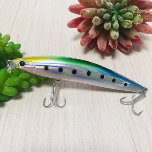 Lubit fishing 2021 Lure iBORN 98F Shallow Floating Minnow 98mm 13g Seabass Jerkbait Saltwater Big Hard Bait Wobbler Fake Lure