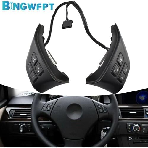Multifunction Steering Wheel Switch Audio Volume Phone Button For BMW 3 Series E90 X1 E84 320i 325i 318i 2010-2012