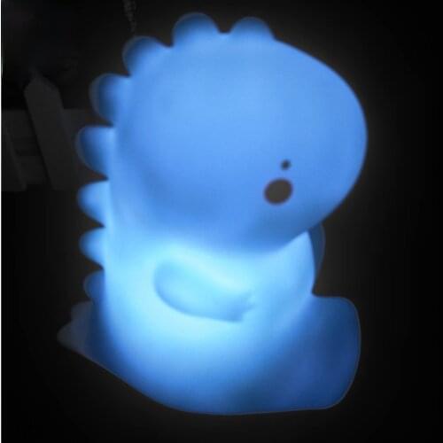Carton Dinosaur Led Night Light BabySleeping Toy Kids Christmas Gifts for New Year Unicorn Lamp Creative Animal Night Lamp Decor