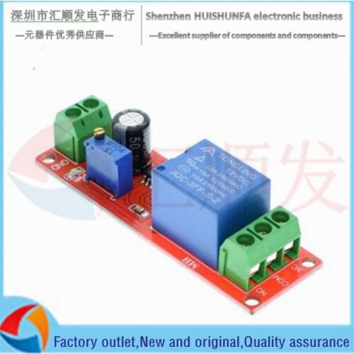 NE555 time delay relay module Monostable switch Delay power switch (12V) Automotive electrical appliances