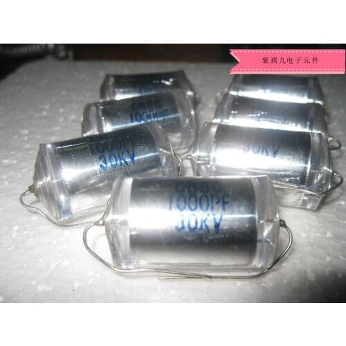 New CB80 Axial Leaded Polystyrene Film High Voltage Capacitor CB80-30KV-2000PF DC