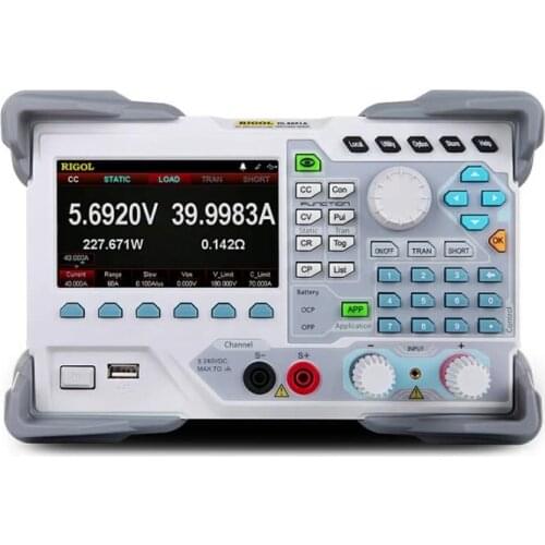 DL3021 Single Channel Programmable DC Electronic Load 200W/150V/40A/15kHz with 4.3-inch TFT LCD