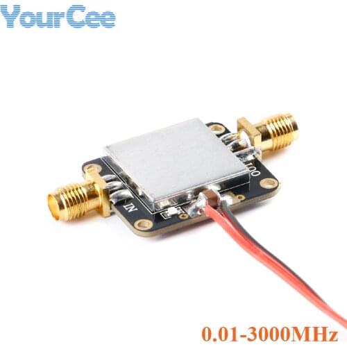 RF Amplifier Board Module Low Noise Amplifier LNA Broadband 0.01-3000MHz Gain 22dB DC12V