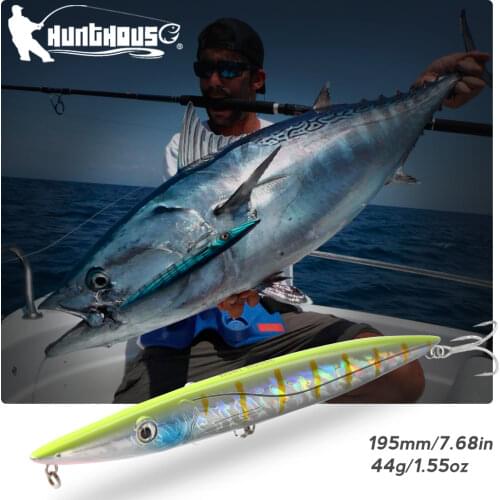 Hunthouse Predator Wobber Stickbait Spinning Fishing Lures Pencil Bait Wobbler Trolling Stickbait Fish Gear Leerfish Artificial