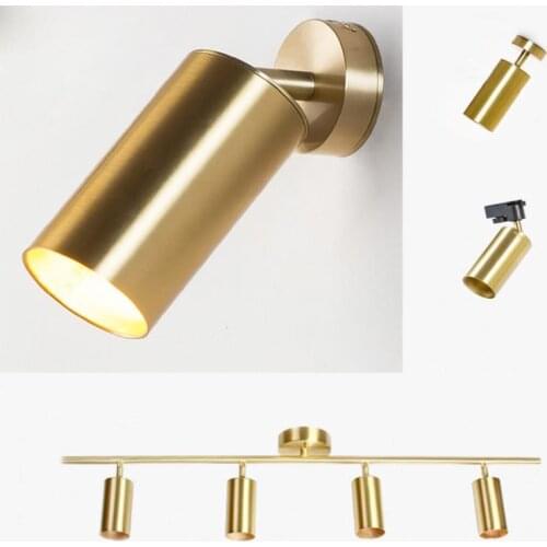 Golden Modern Ceiling Light Neutral White Lighting TV Backdrop Living Room Hotel Office Club Bar Cloth Store Ceiling Lamp