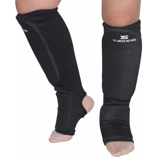 Shin Instep Protector Karate Kick Boxing MMA Grappling Shin Guards Pads Taekwondo Foot Gear Leg Shank Guard Kids Adult