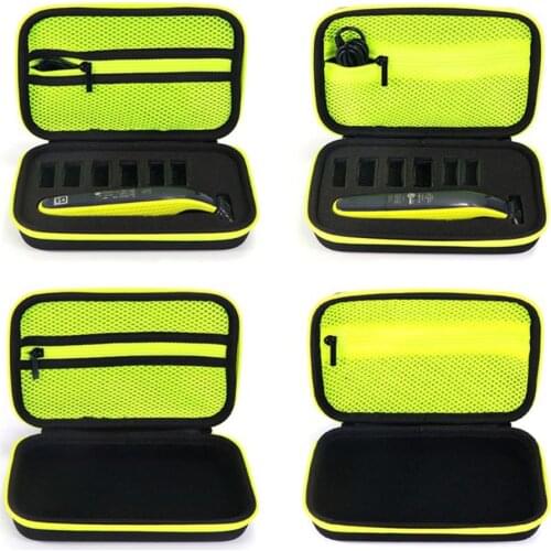 1pcs Electric Shaver Razor Box EVA Hard Case Trimmer Shaver Pouch Travel Organizer Carrying Bag for Philips Norelco One Blade