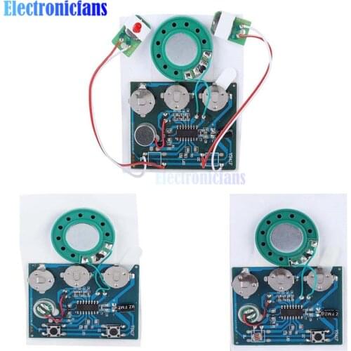 30s Chip Programmer Voice Audio Music Recording DIY Voice Sound Recorder Photosensitive Audio Key Control Music Module Gifts