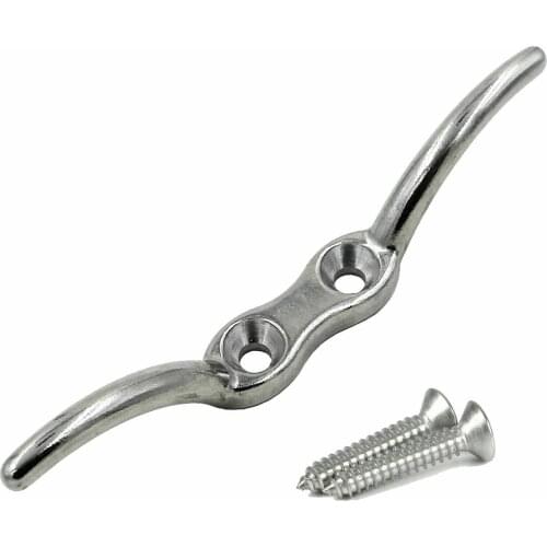 6" UV RESISTANT Rope Cleat.Flag Pole Parts Repair Kit Boat MARINE Cleat tie down