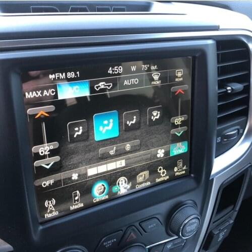 8.4 inch Car GPS Navigation Screen Protector For Jeep Grand Cherokee SRT Compass 2017 2018 Tempered Glass Covers Protective Film