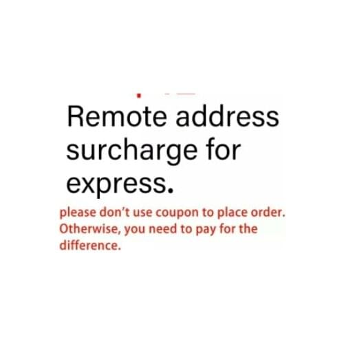 Remote address surcharge for express