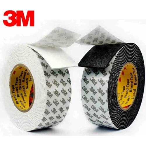 3M black EVA double sided mounting tape Strong Slef Adhesive Foam Fixing Sticky Pad Two face Sticker for DIY scrapbook home wall