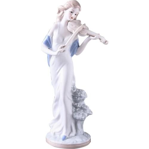 European Wine Cabinet TV Cabinet Decorations Crafts Home Ornament Decorations Modern Ceramics Sculptured Ornaments Women