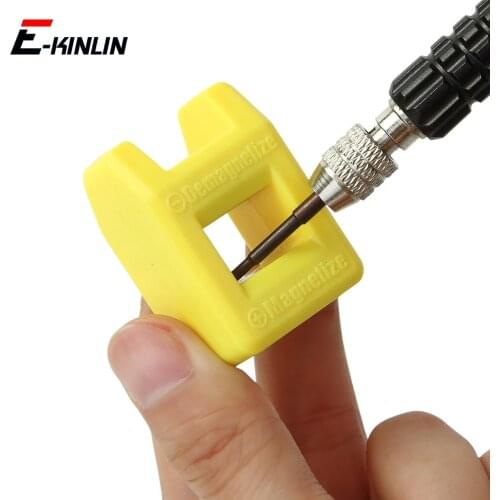 Magnetizer Demagnetizer Gauss Degauss Magnetic Pick Up Tool For iPhone Tweezers Screwdriver Tips Screw Bits Mobile Repair Tools